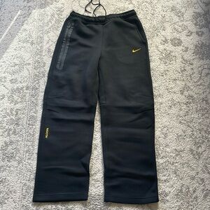 Nike x Nocta Open Hem Tech Pant, Black. Size M.